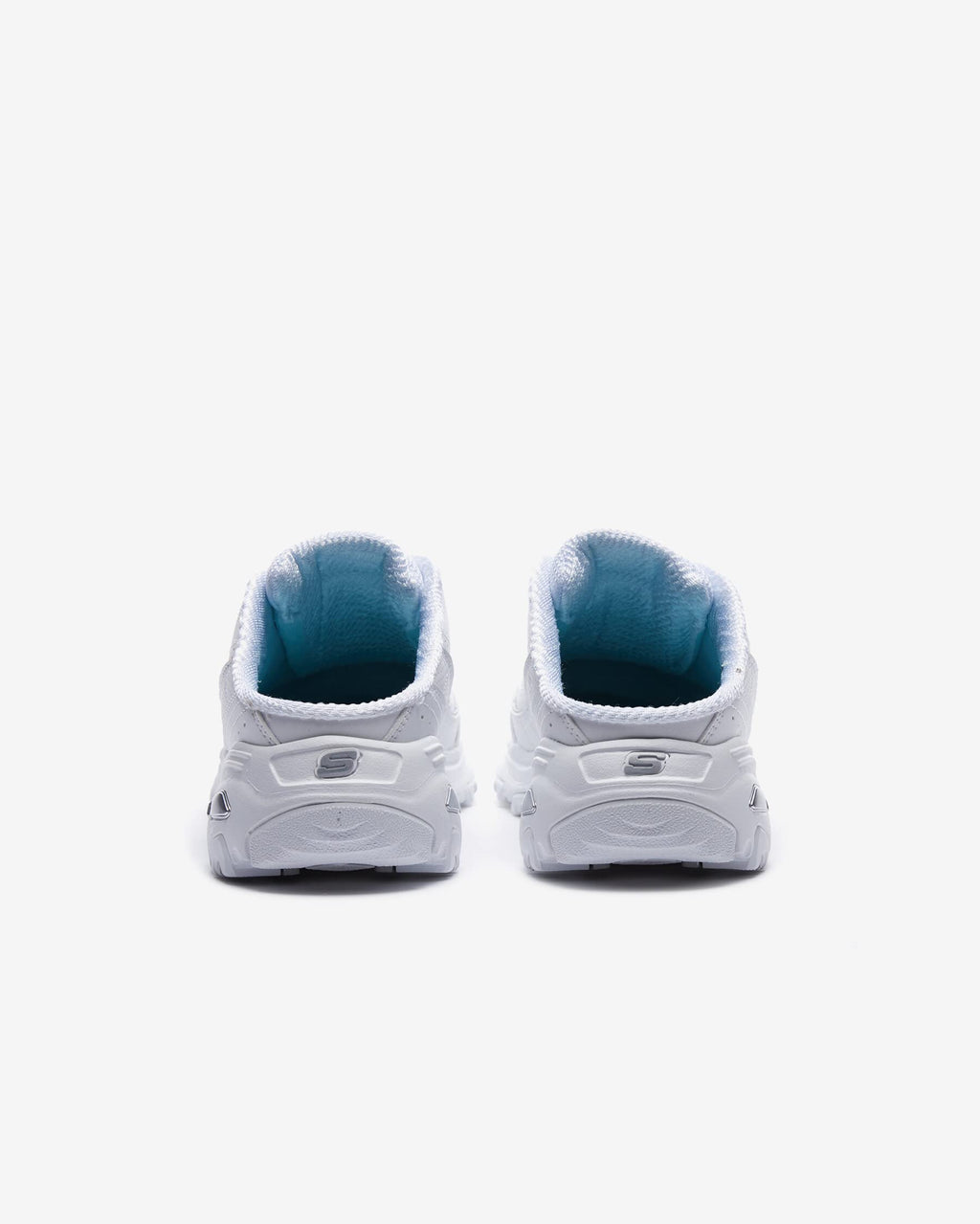 Skechers womens D'lites - Bright Sky fashion sneakers, White, 7.5 US