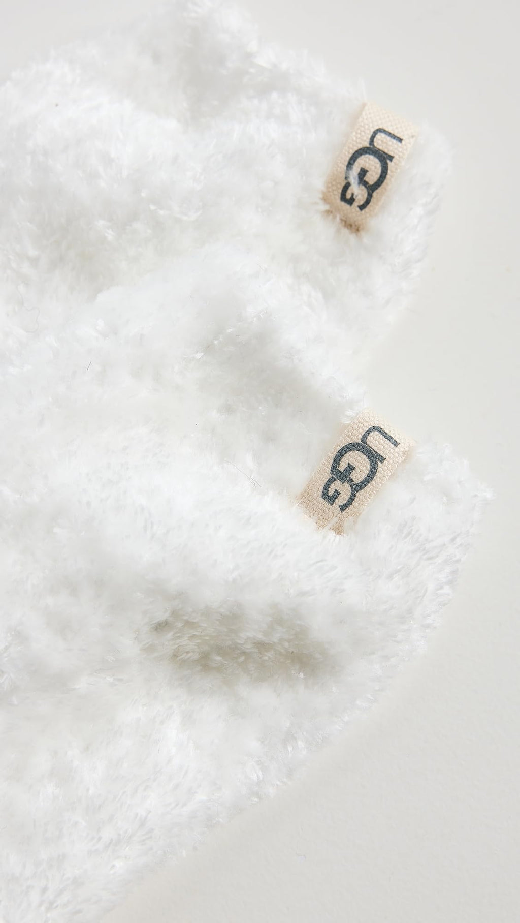 UGG Women's Leda Cozy Sock, White, One Size