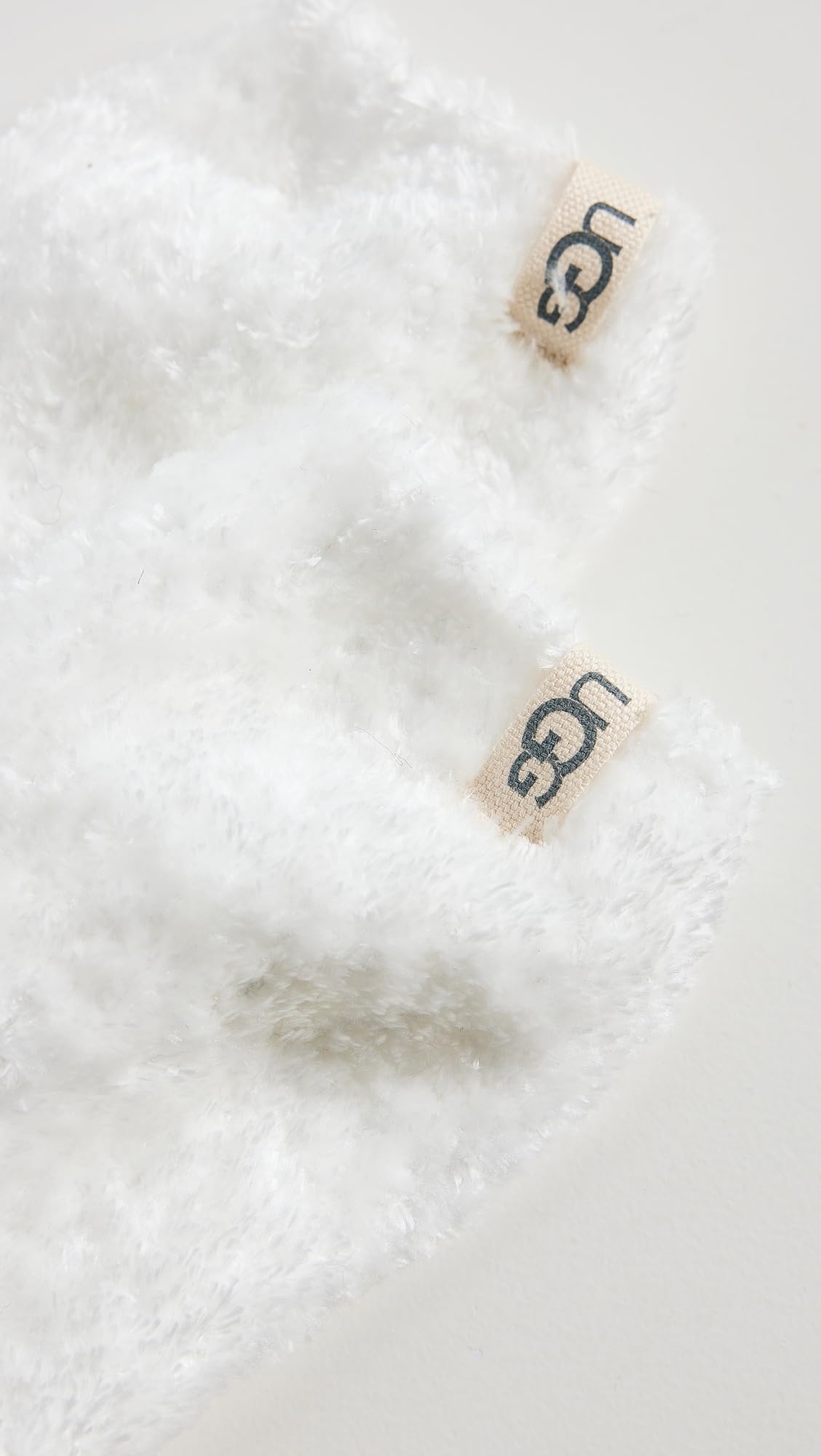 UGG Women's Leda Cozy Sock, White, One Size