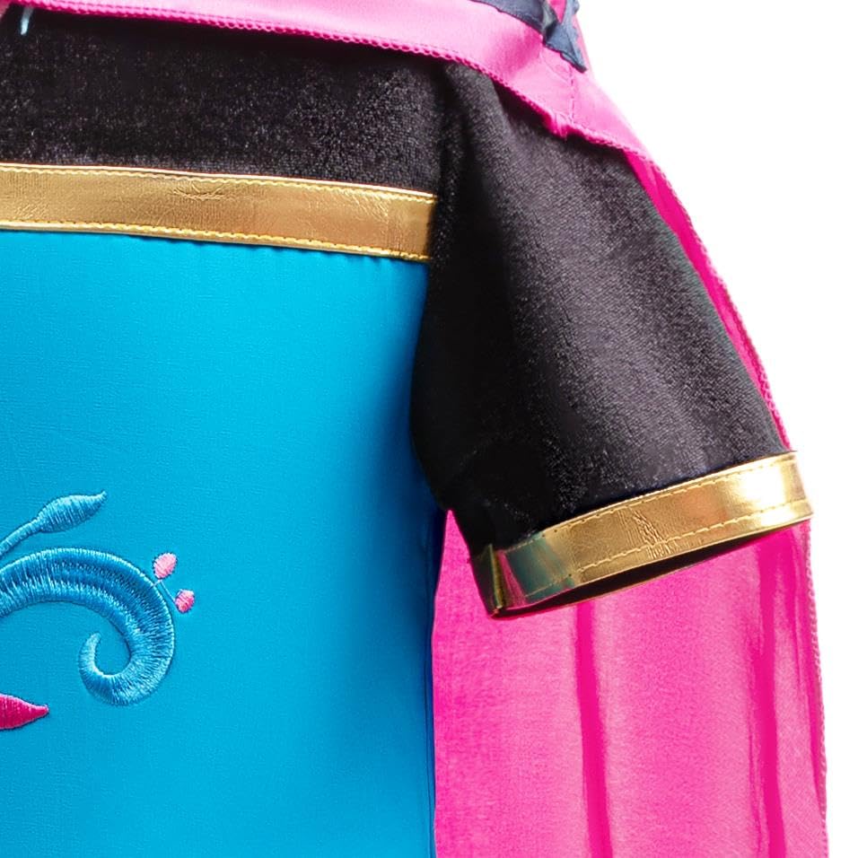 Dressy Daisy Little Girls Ice Princess Coronation Dress Up Costume Halloween Christmas Party Outfit with Accessories