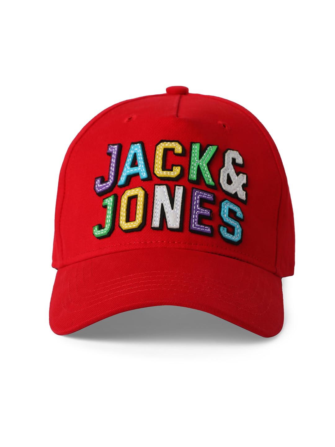 Jack & Jones Boys Cotton Junior Red Baseball Cap, 13 Years14 Years 13-14