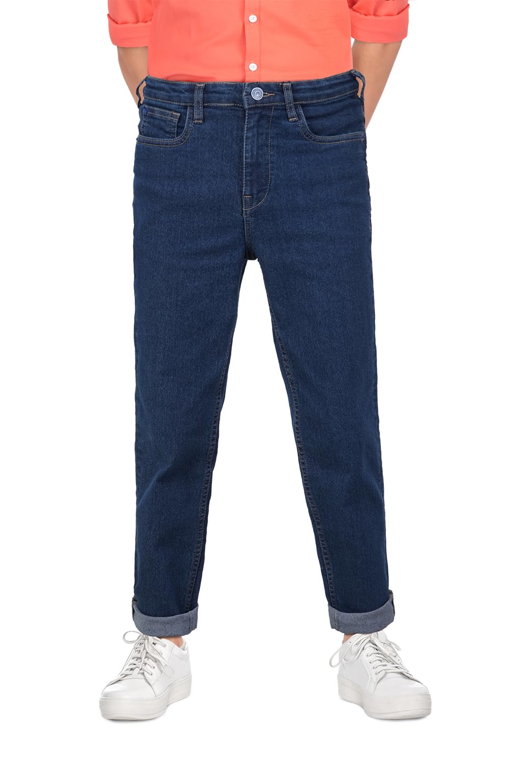 Allen Solly Boys Solid Casual Cotton Polyester Stretch Jeans