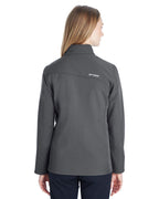 Ladies Transport Soft Shell Jacket - BLAcK RED - XS(D0102H7YNLJ)