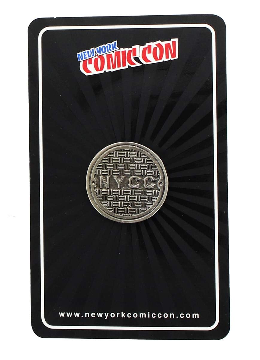 Nerd Block NYCC Sewer Lid Collector Pin