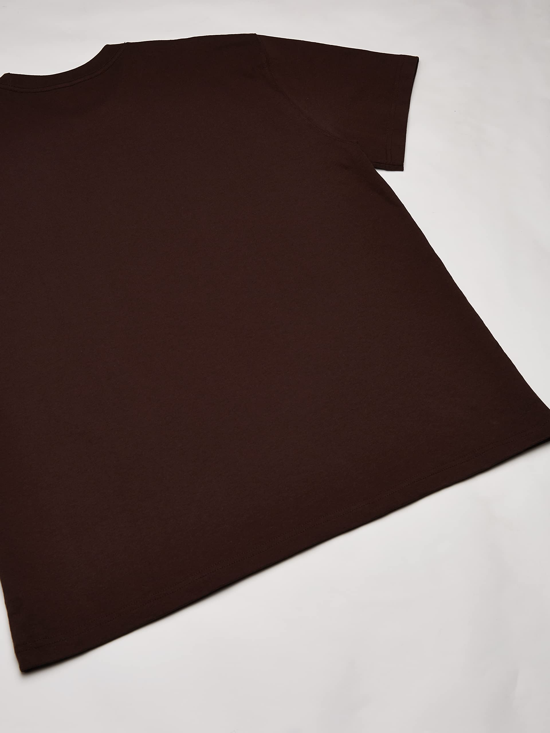 Dickies Men's Heavyweight Crew Neck Short Sleeve Tee Big, Chocolate, XX-Large Tall