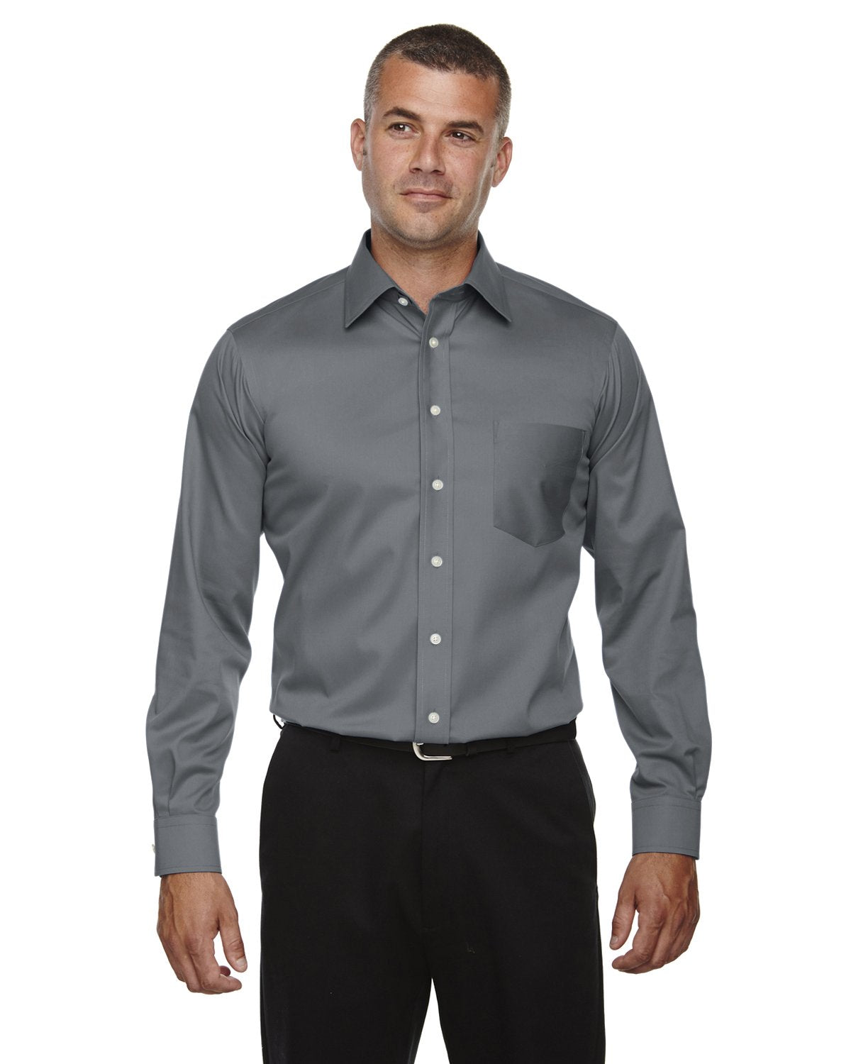 Mens Tall crown Woven collectionSolid Stretch Twill - BLAcK - XLT(D0102H7642T)
