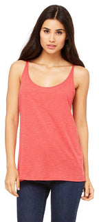 Ladies Slouchy Tank - WHITE - M(D0102H7WEIX)