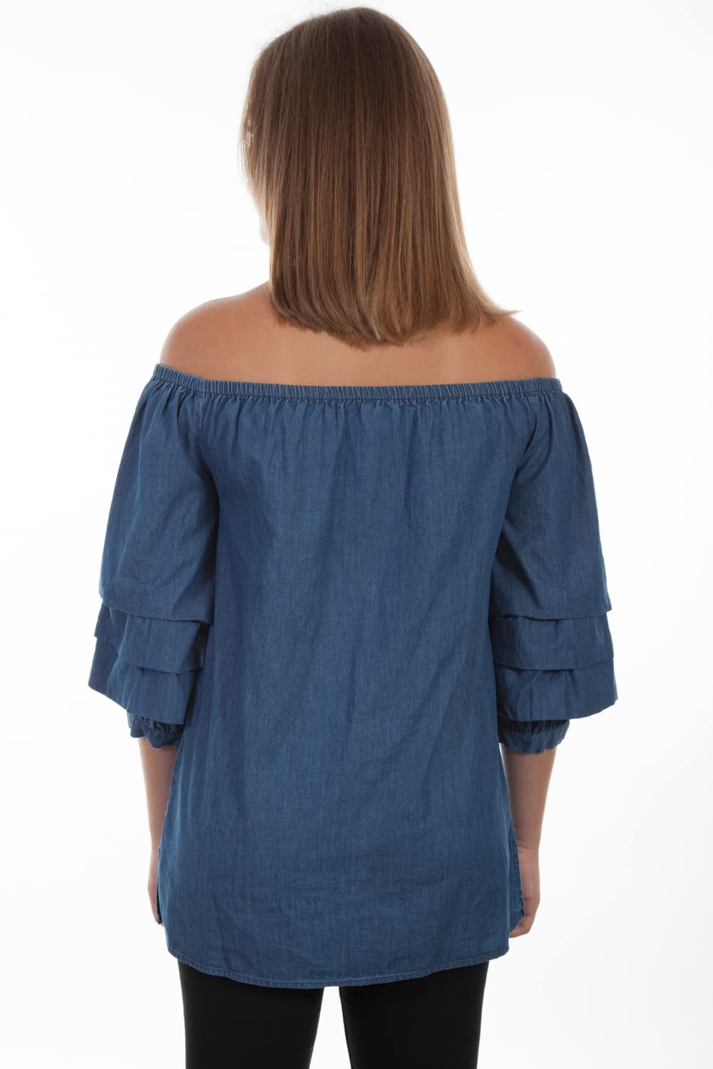 CABBAGE SLEEVE BLOUSE