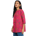 Fabindia Women'S Slim Kurta (20040900_Magenta