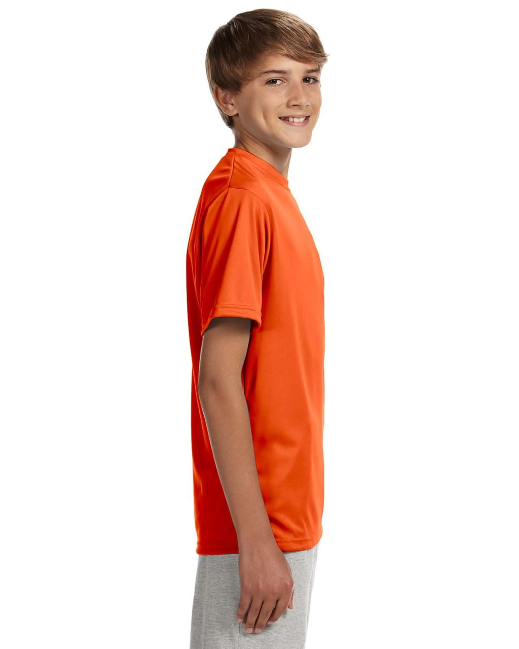 Youth cooling Performance T-Shirt - gRAPHITE - S(D0102H7KS46)