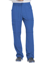 Dickies Dynamix Scrub Pants for Men with Zip Fly, Athletic-Inspired with Four-Way Stretch and Moisture Wicking DK110, L, Royal