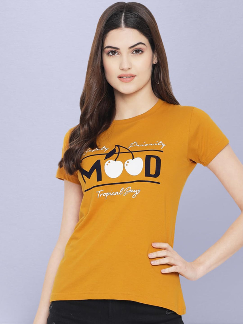 Tee Projekt Womens Cotton Blend Regular Fit T-Shirt