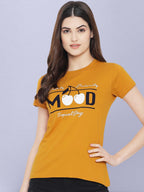 Tee Projekt Womens Cotton Blend Regular Fit T-Shirt