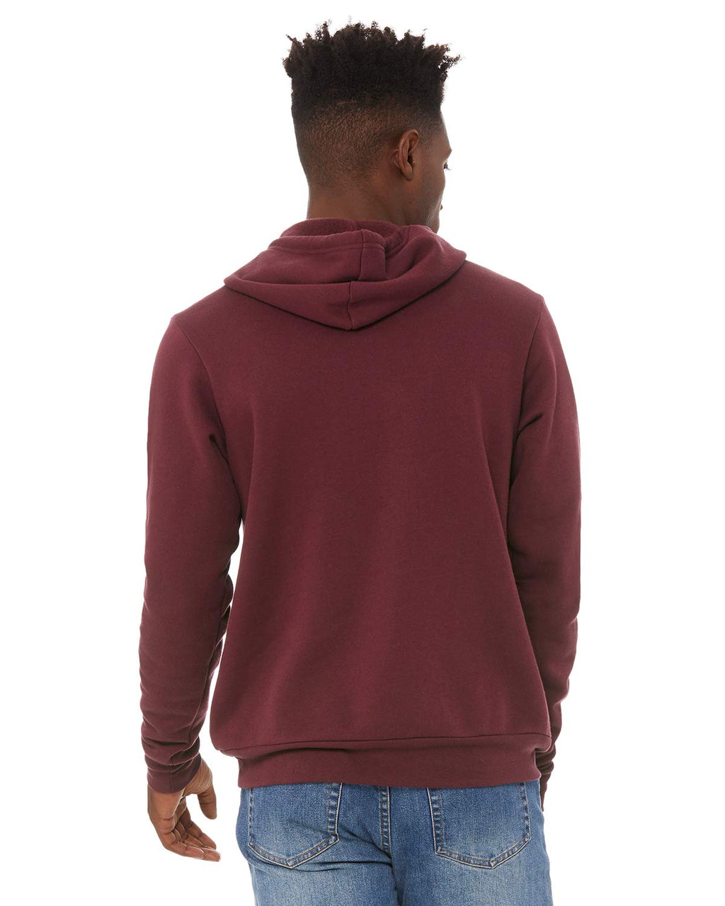 Unisex Sponge Fleece Pullover Hoodie - NAVY - S(D0102H7W2AP)