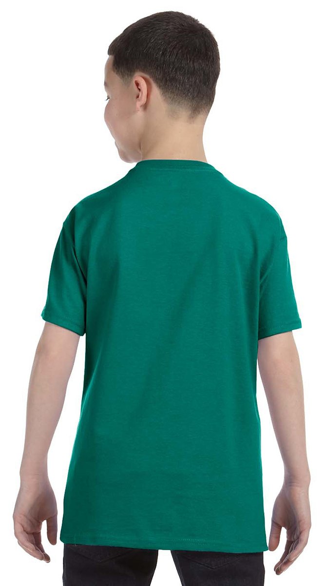 Youth DRI-POWER AcTIVE T-Shirt - IRISH gREEN HTHR - M(D0102HI3TZ7)