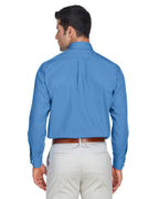 Mens crown Woven collectionSolid Broadcloth - WHITE - 5XL(D0102H76ZNJ)