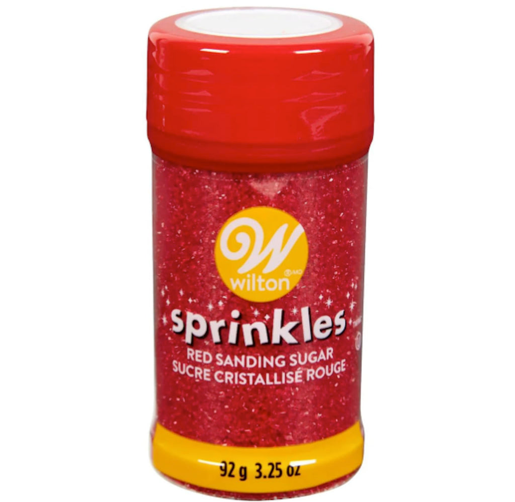 Wilton Sprinkles, Red Sugar, 325 Ounces
