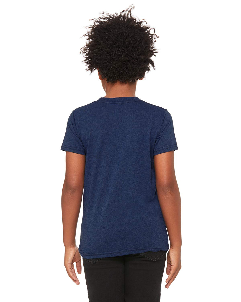 Youth Triblend Short-Sleeve T-Shirt - BLUE TRIBLEND - M(D0102H7W6VP)
