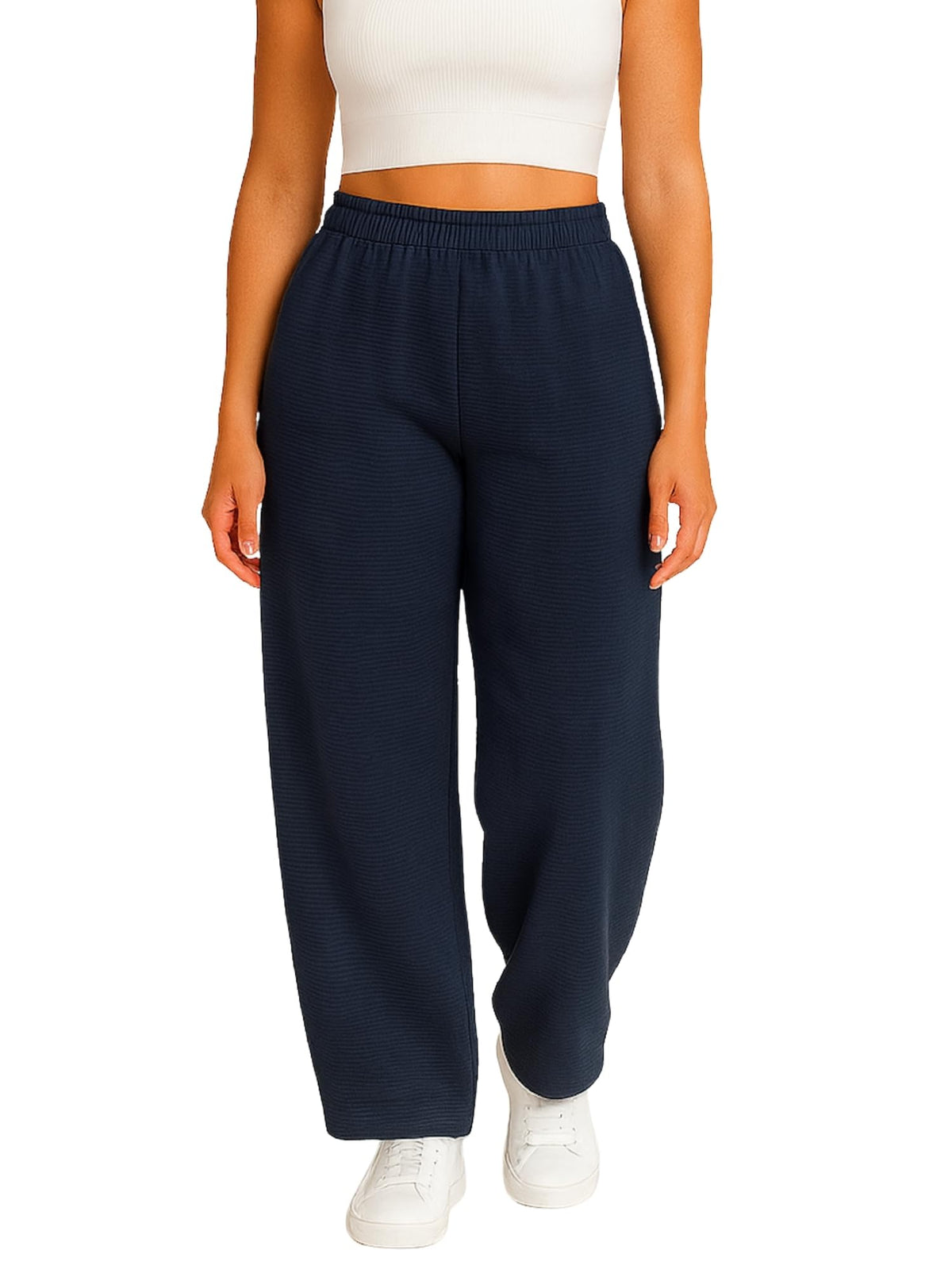 Raxedo DriFit Lower For Women | Lightweight Track Pants For Gym, Workout & Travel | Elastic Waist Activewear Lower For Running, 2