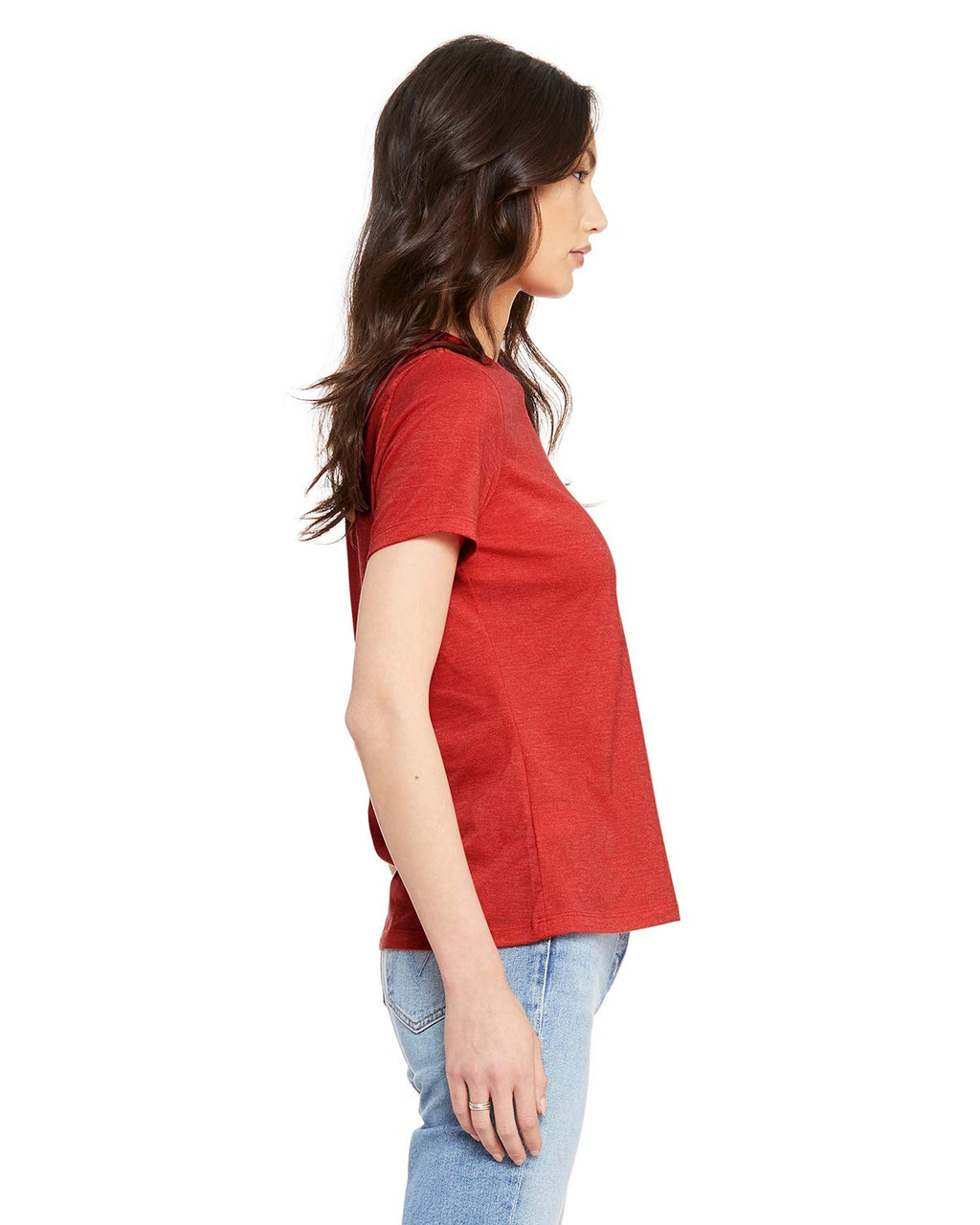 Ladies Relaxed Heather cVc Short-Sleeve T-Shirt - ATHLETIc HEATHER - S(D0102H7WRX2)