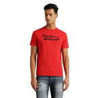 Pepe Jeans MenS Slim Fit T-Shirt (Pm509604_Red