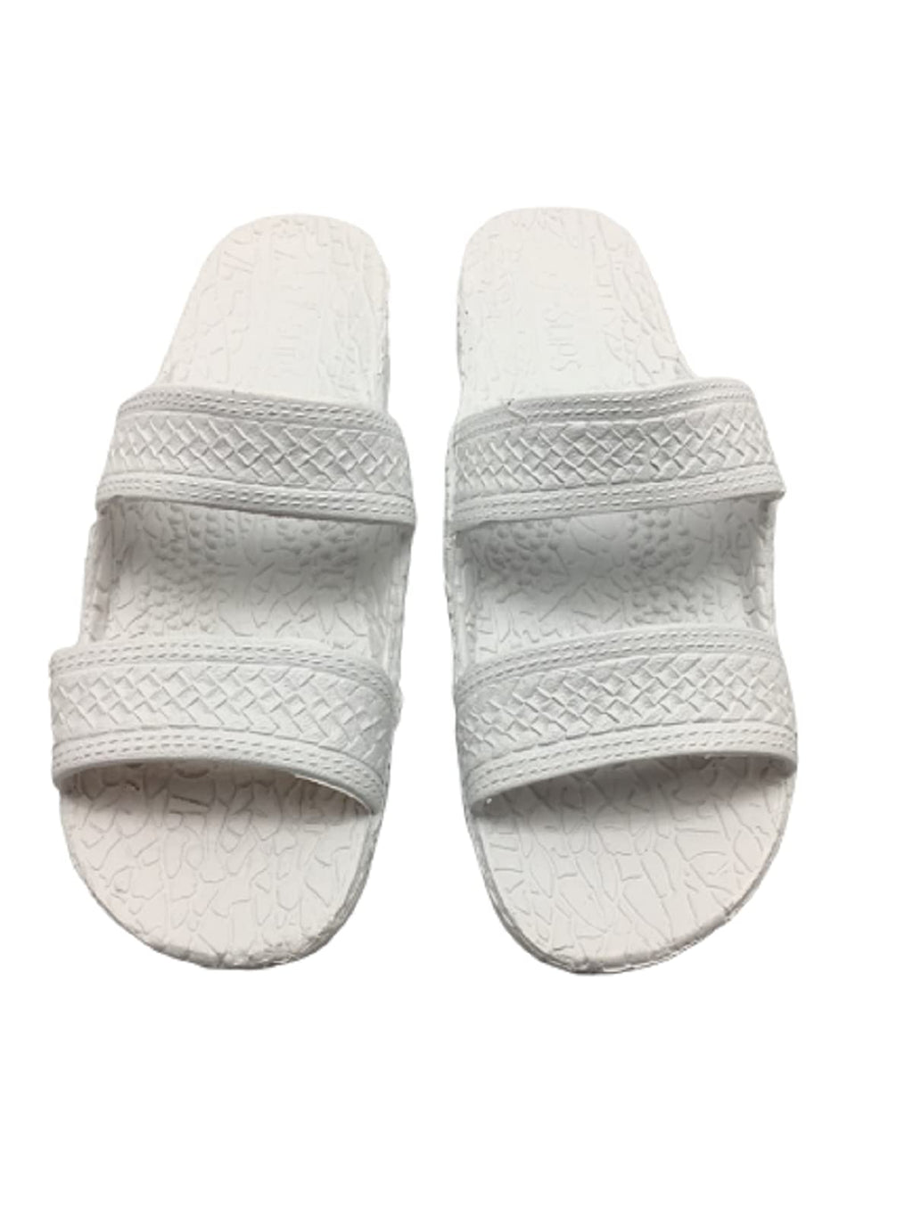 J-Slips Hawaiian Jesus Sandals in tons of Cool Colors Unisex Kids and Women - White W8