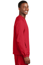 Sport-Tek V-Neck Raglan Wind Shirt M True Red