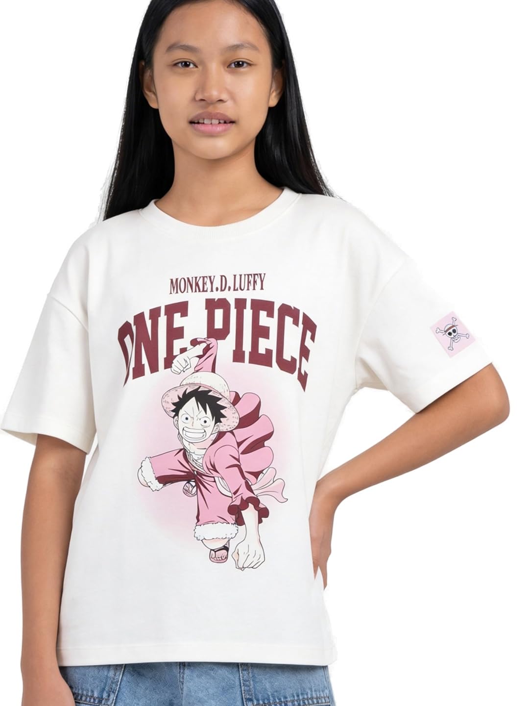 Max Girls One Piece Print Oversized TShirt 14-16