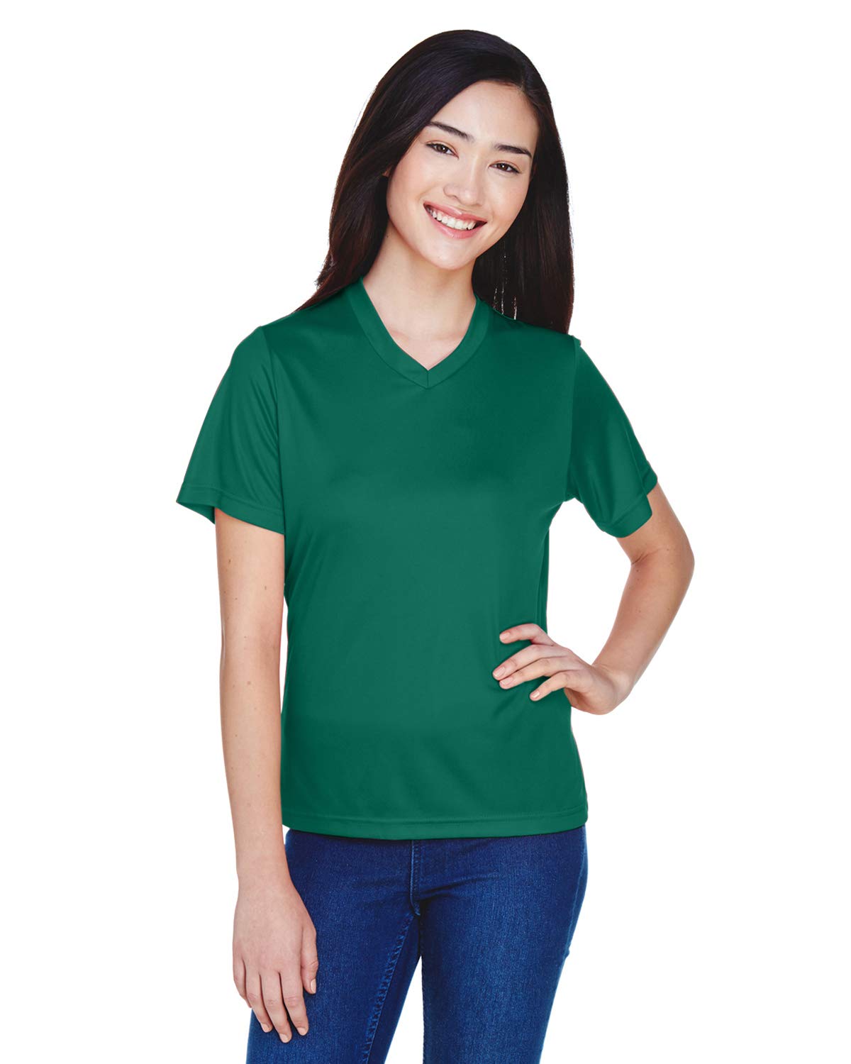 Ladies Zone Performance T-Shirt - WHITE - XS(D0102H7N192)