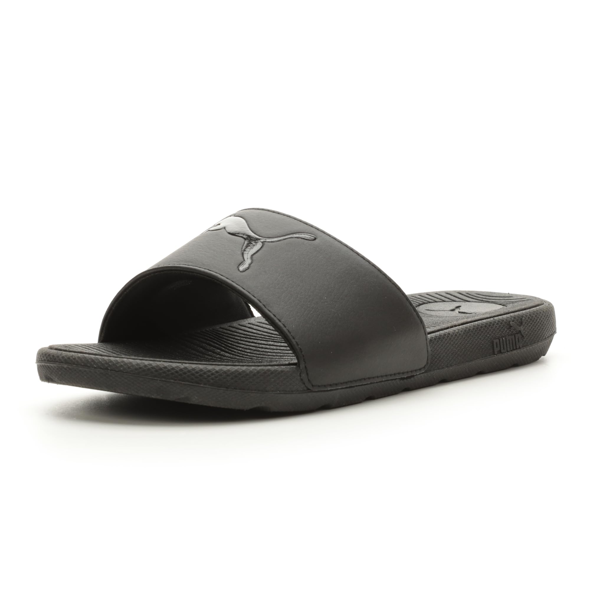 PUMA Women's Cool Cat 2.0 Slide Sandal Black Black, 8
