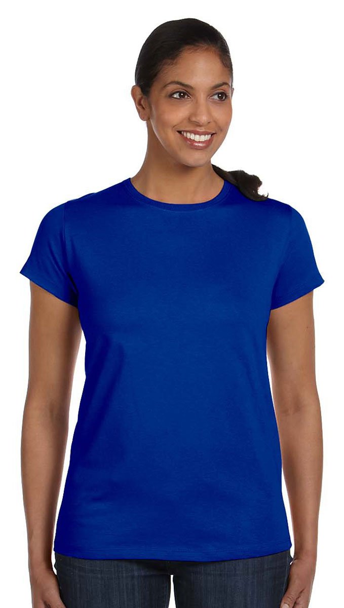 Ladies Essential-T T-Shirt - PALE PINK - S(D0102HI3c6W)