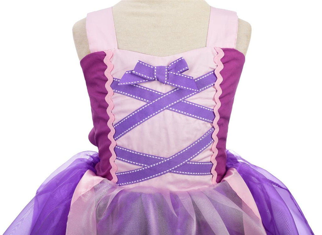 Dressy Daisy Princess costumes Birthday Fancy Halloween Xmas Party Dresses Up Organza for Little girls