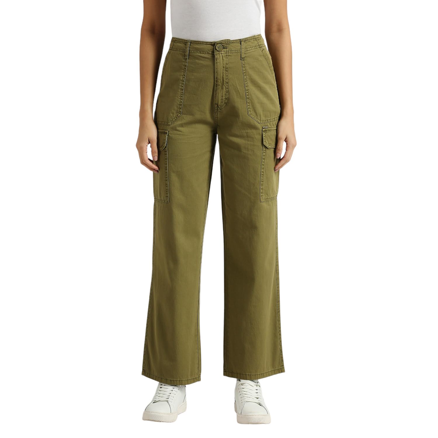 Eli Od High Rise Straight Cargo