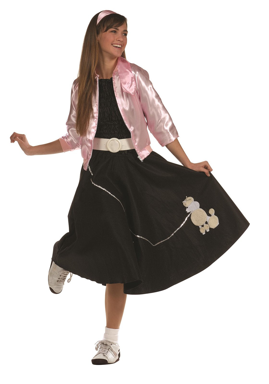 Teen 50's  Black Poodle Skirt