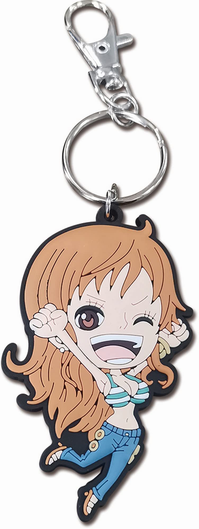 One Piece Nami Fishman Island SD PVc Keychain