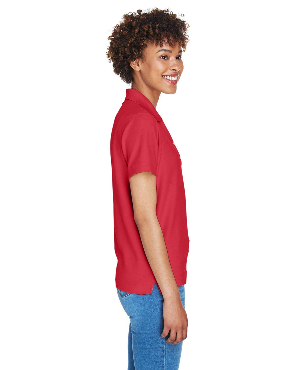 Ladies Pima Piqu Y-collar Polo - WHITE - XS(D0102H7NJXT)