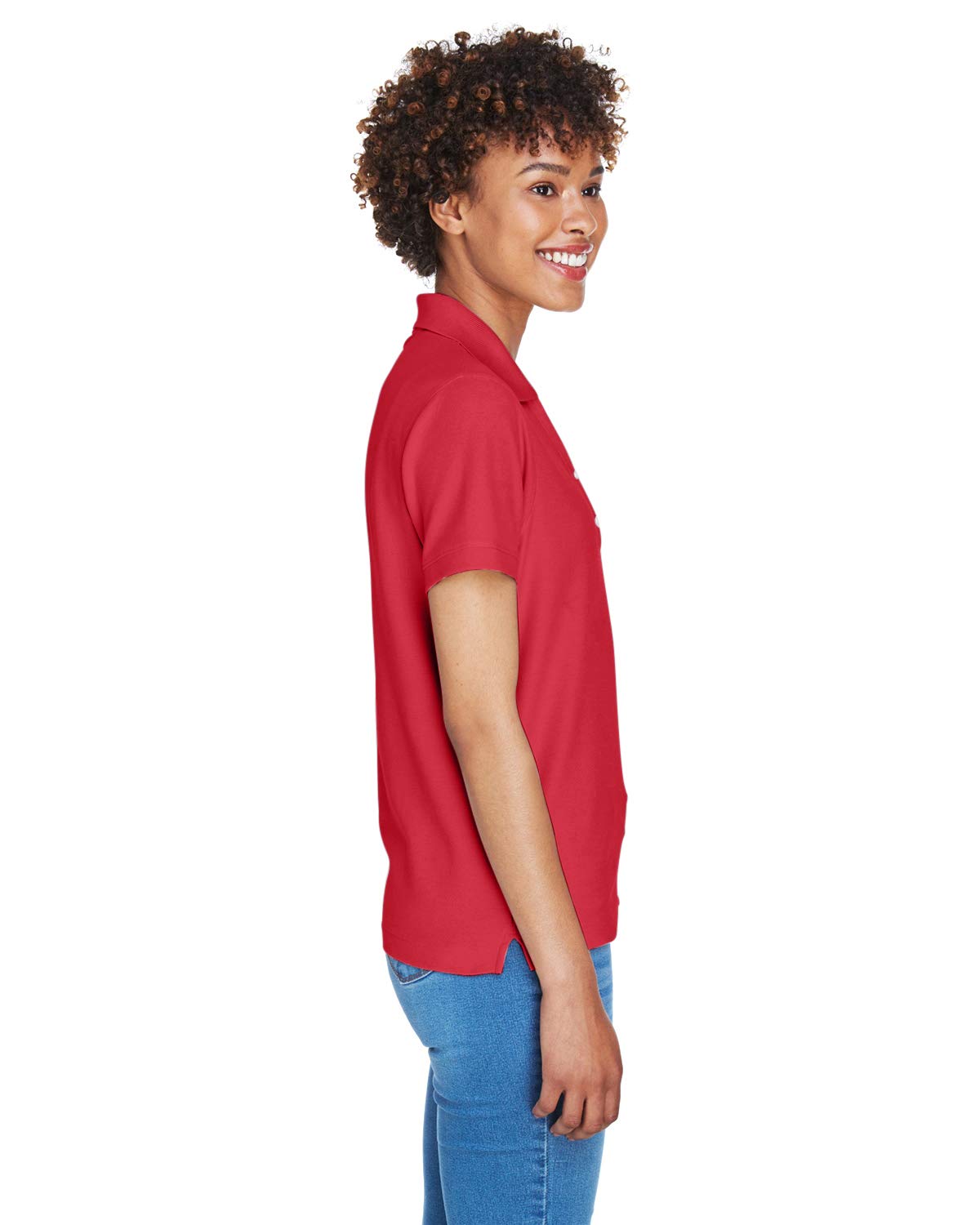 Ladies Pima Piqu Y-collar Polo - WHITE - XS(D0102H7NJXT)
