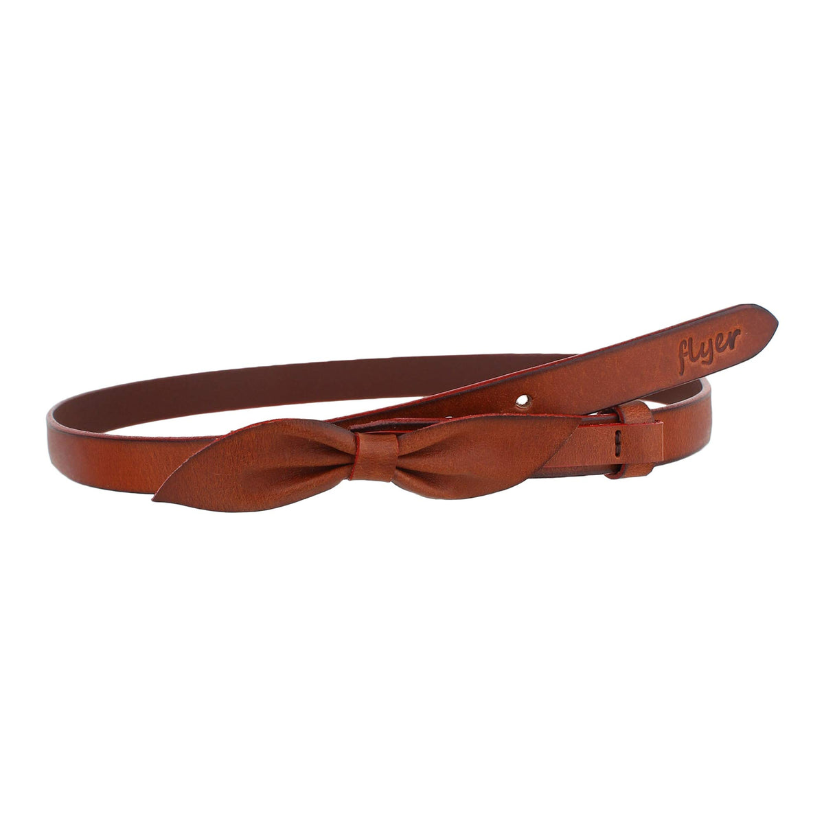 Flyer Women Belt Genuine Leather Genuine Leather (Size44) Tan2739 44