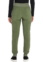 EDS Essentials Jogger Scrubs for Women, Drawstring Scrub Pants DK065, XL, Olive