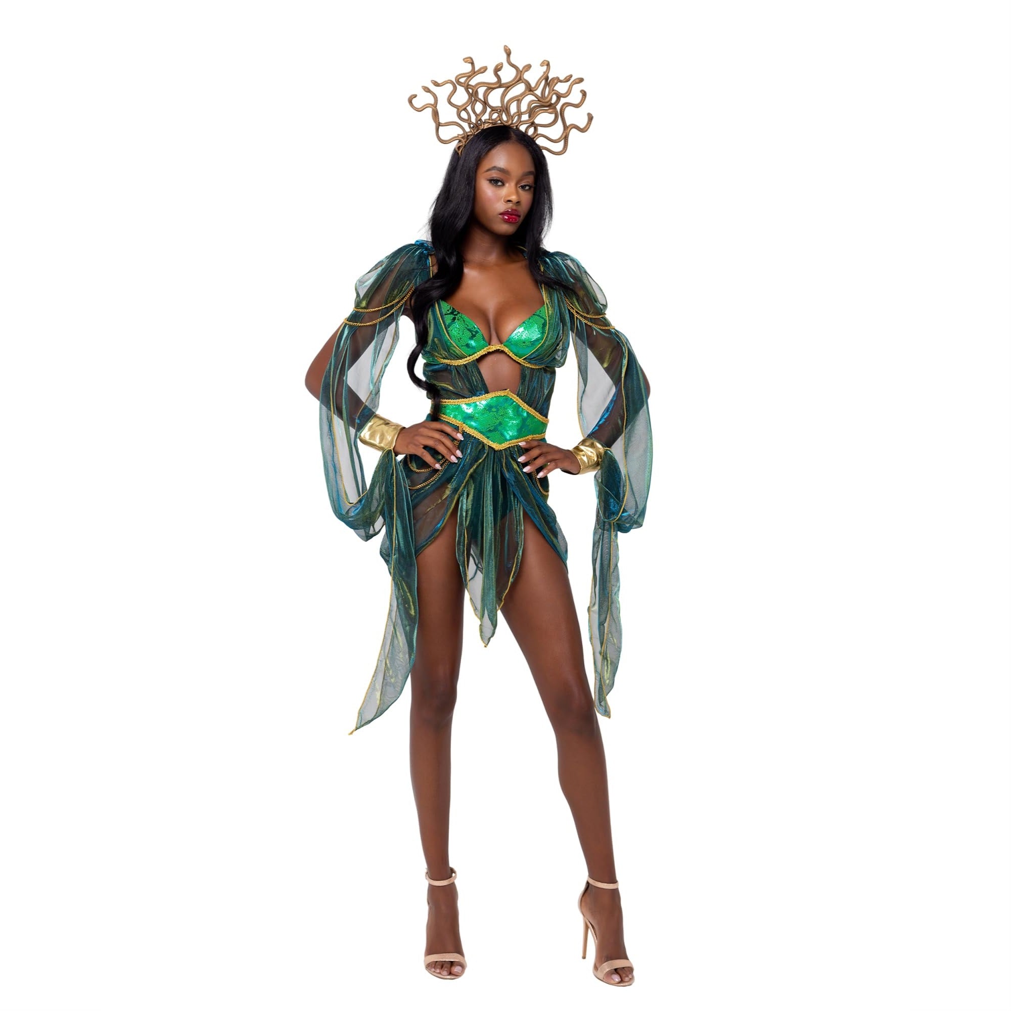 Roma Costume 3 Piece Sultry Medusa - Medium