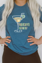 Margarita Monday Party Celebration Graphic Tee T-Shirt