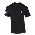 "The Devil Saw Me With My Head Down" Graphic T-Shirt – Dark Aesthetic Stoic Resilience Unisex Crewneck Tee