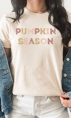 Retro Pumpkin Season Graphic Tee T-Shirt