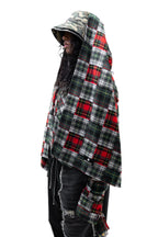Multi Plaid Scarf Flannel