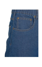 Men's Pull-On Denim and Twill Pants — Elastic Waist Easy Fit