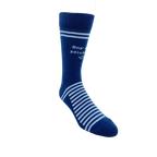 Blue Yes to Michigan Dress Socks