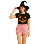 Malco Modes Ruffle Shorts for Women â??Pink Bloomers, Halloween Costume, Lace Bloomers, Sexy Ruffle Shorts & Y2K Costumes