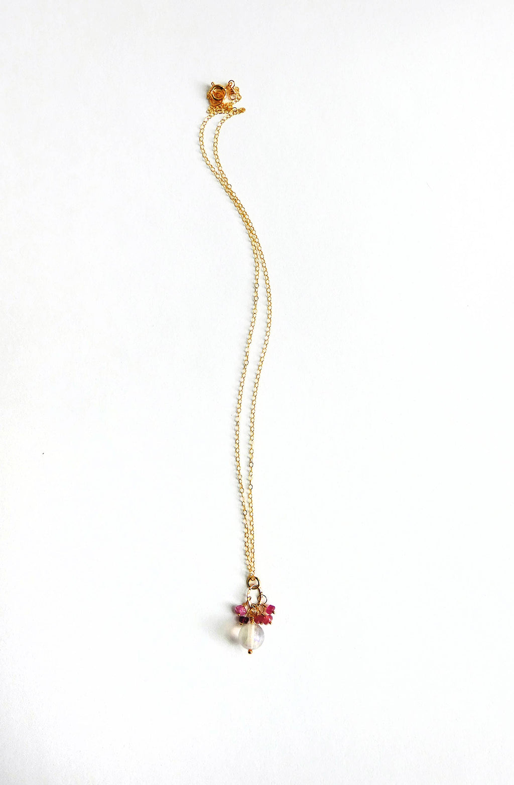 Mystic Quartz Necklace | Petite Pendant Necklace