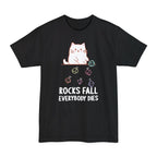 Rocks Fall Everybody Dies Kawaii Cat Tall T-Shirt