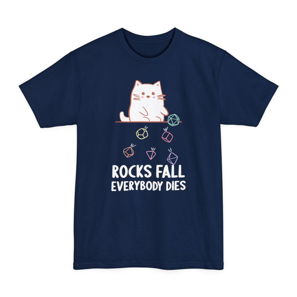 Rocks Fall Everybody Dies Kawaii Cat Tall T-Shirt